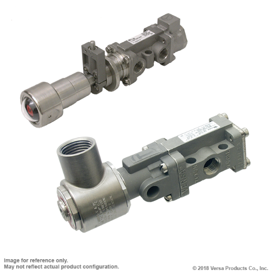 Valve, 3-Way, SST, 24VDC | BSG-3328-316-LA-ST-XN-D024