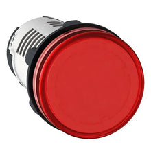Voyant pilote monolithique Harmony XB7, plastique, rouge, 22 mm, LED intégrée, 24 V CA/CC
