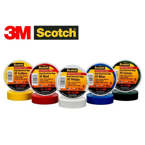 Scotch® Vinyl Color Coding Electrical Tape 35