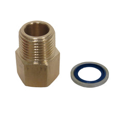Brass Adapter - 1 Inch NPT Female X 1 Inch BSPP Male with Sealing Washer