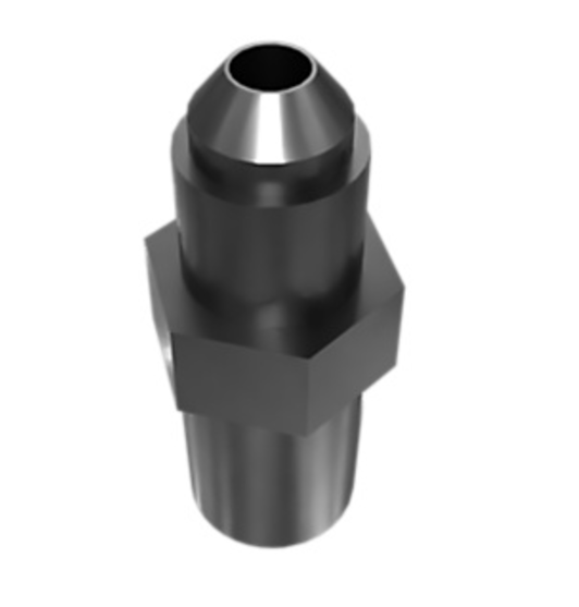 4S-6399: 36.10mm Long Straight Fluid Carrying Adapter