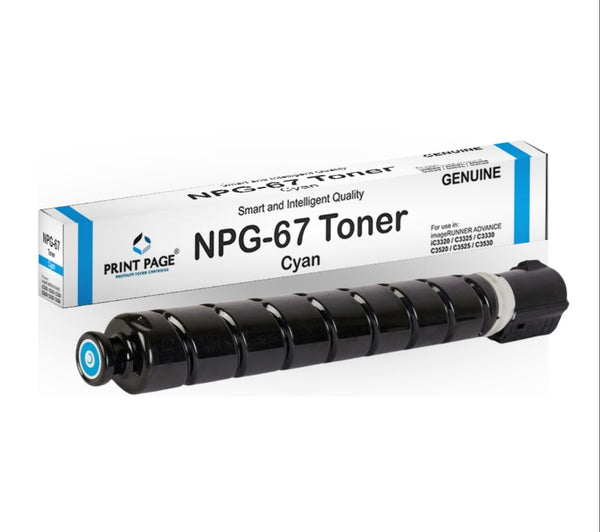Canon NPG-67 Cyan Toner Cartridge