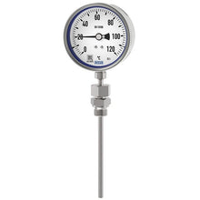 WIKA R5502 Vertical Foot Temperature Meter 1/2