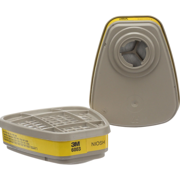 3M™ Organic Vapor/Acid Gas Cartridge 6003/07047(AAD), 60 EA/Case