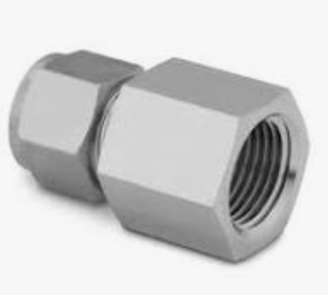 Raccord Swagelok en acier inoxydable, connecteur femelle, diamètre extérieur du tube 3/8 po x filetage femelle 1/4 po 