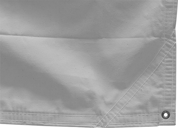 Canvas Fabric Flame-Resistant Tarp