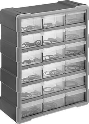 Oil-Resistant Buna-N O-Ring Assortment