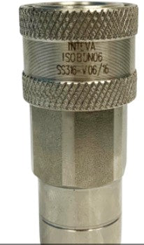 VITON 1/2" NPT SS316 Quick Coupling Female NPT Female