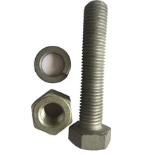 BECK CRAWFORD Stud Bolt ASTM A193 B7 c/w 3 Heavy Hex Nut ASTM A194 Gr.2H 1 3/8 
