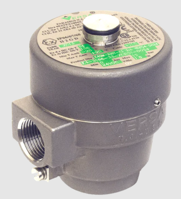 Valve, 3-Way, SST, 24VDC | CSG-3321-316-U-XDBT8C-D024