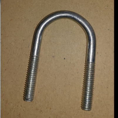 BOLT, U, M8,8x50x60MM, AS, A19387M/A194, OD33MM
