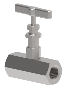 SVH2MF-8N- S316 Series High Pressure Bar Stock Needle Valves For 6000Psig Straight Pattern