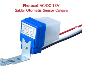 Photocell AC DC 12V