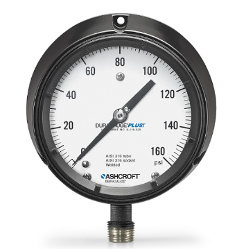 Ashcroft 45-1279-SS-04L-6000KP Pressure Gauge