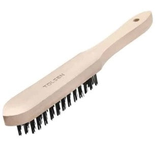 4row Steel Wooden Brush 250mm