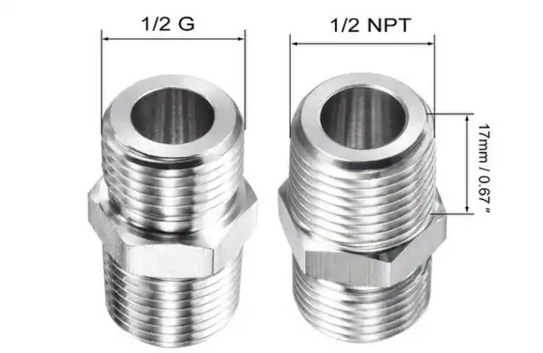 INS THERMO ADAPTER G 1/2 NPT 1/2 FOR RTD