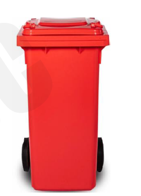SDGWB120R - General Waste Bin 120L