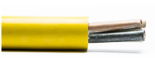 Rubber Sheated Cable NSSHöu-J 3x70/35 yellow, tinned