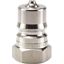 Raccord rapide hydraulique en acier inoxydable Parker SSH6‑63Y (série 60) – Mamelon femelle
