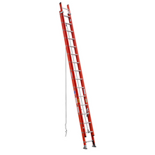 WERNER D6232-2 Fiberglass Two-Section 32-foot Extension Ladder