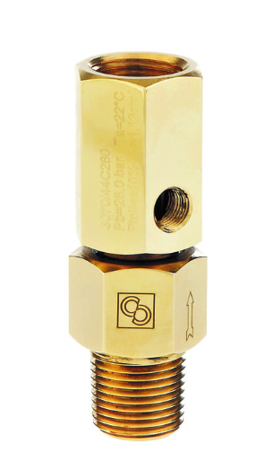 Bursting disc 1/2"-NPT 1/2"-SAE 3070/44C280 28bar