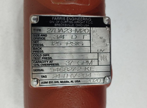 Farris 3800 Series – Process Valve