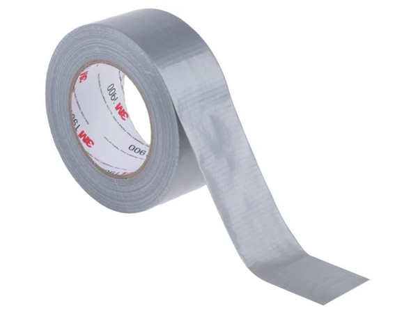 3M Value Duct 1900 Scotch 1900 Duct Tape, 50m x 50mm, Silver