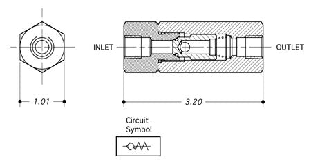 CHECK VALVE (NR25)