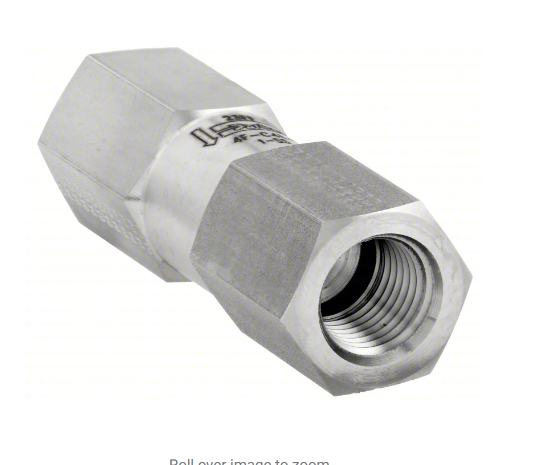 4F-C4L-1-SS: Check Valve,Poppet Valve - C Series