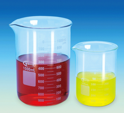 Low Form Griffin Beaker with Double Capacity Scale ASTM