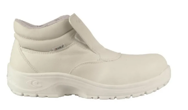 Cofra NUMA White Non Metal Toe Capped Unisex Safety Boots, UK 6, EU 38