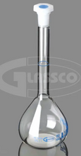 Volumetric Flask, Class-A, With PE Stopper, Batch Certificate, ISO
