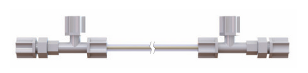 P/N: MD-070-12F-4 - 12" length, fluorocarbon shell/fittings, 1/4" sample gas fittings