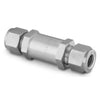 Stainless Steel In-Line Particulate Filter, 1/4 in. Swagelok Tube Fitting, 7 Micron Pore Size