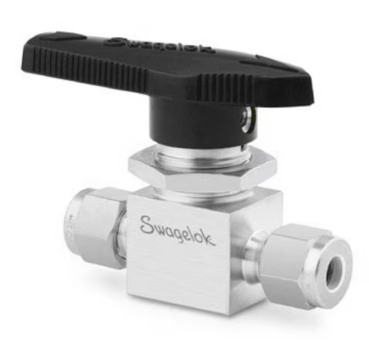 SS-45S8 - SS316, 1/2"OD BALL VALVE