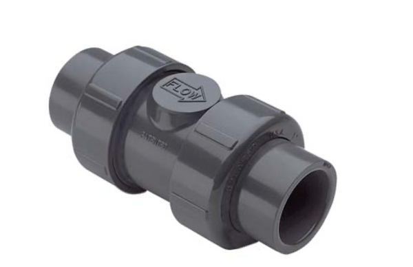 2" PVC TRUE UNION BALL VALVE, EPDM [SCH80 SOC]