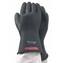 Salisbury Electrical Rubber Gloves Class 0 Low Voltage 11'' Black E011B