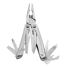 Leatherman Sidekick Lightweight Multi-Tool 198gm 420HC S/S Blades w/Nylon Sheath - Silver - Box