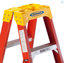 8ft Type IA Fiberglass Twin Ladder T6208