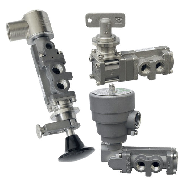 Valve, 3-Way, SST, 24VDC | CSG-3321-316-U-XDBS10C-D024