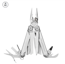 Leatherman Wave Plus Multi-Tool 420HC S/S Blades w/Nylon Button Sheath - Silver - Box