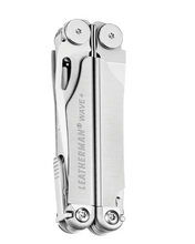 Leatherman Wave Plus Multi-Tool 420HC S/S Blades w/Nylon Button Sheath - Silver - Box