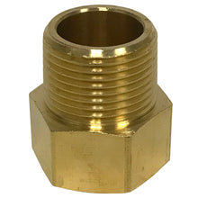 Brass Adapter - 1 Inch NPT Female X 1 Inch BSPP Male with Sealing Washer