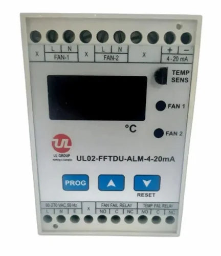 UL02-FFTDU-ALM-4-20M: Fan Failure & Temp. Detection Unit