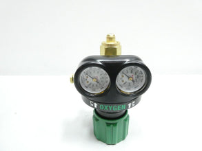 Victor 0781-5127 Forged Brass Oxygen High-Capacity Single Stage ESS3 Professional Regulator, CGA 540, 5 - 125 psig