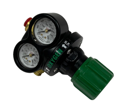 Victor 0781-5127 Forged Brass Oxygen High-Capacity Single Stage ESS3 Professional Regulator, CGA 540, 5 - 125 psig